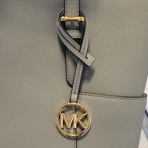 Michael Kors Light Blue Tote Bag - Picture 9 of 11